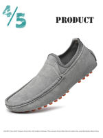 Mocasines transpirables de piel auténtica para hombre, zapatos informales, sin cordones, talla grande 38 ~ 49 - details 4