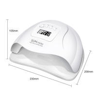 Lámpara de Secado de Uñas Profesional Equipo de Manicura de Gel UV con Luz LED Belleza - details 5