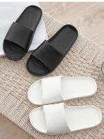 Zapatillas de moda para hombre y mujer, sandalias suaves de EVA, zapatos ligeros para amantes, toboganes de baño antideslizantes, chanclas de plataforma para el hogar, Verano - details 4
