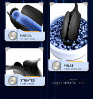 Vibrador de choque eléctrico para hombres, masturbador masculino, entrenamiento de resistencia, masajeador Sexual, anillo de glande, entrenador, juguete Sexual - details 3