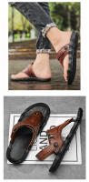 Zapatillas de Verano para Hombres Zapatos de Playa Cómodos Sandalias Romanas al Aire Libre - details 11
