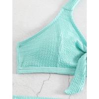 Traje de baño de gran tamaño para mujeres embarazadas, cubierta de vientre de color sólido de moda, vacaciones de primavera caliente - details 1