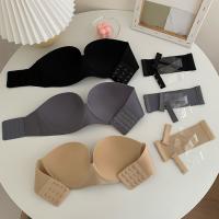 Push-up media Copa belleza espalda con cinturón de extensión tubo Top Sexy sujetador sin tirantes envoltura en el pecho mujeres sujetadores sin correas Bralette - details 6