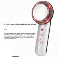 Dispositivo de Adelgazamiento 3-en-1 Portátil Instrumento de Masaje Ultrasónico LED para Cuidado de la Piel Facial - details 7