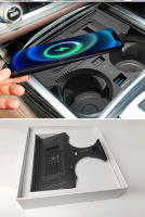 Cargador inalámbrico para coche, adaptador de placa de carga rápida para teléfono celular, modificación Interior, accesorios para automóvil, para B-MW serie 7, 2019-2022 - details 8