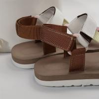 Women's Fashion Colorblock Flat Sandals Open Toe Hook & Loop Strap Non Slip Shoes Casual Outdoor Sports Sandals - details 8