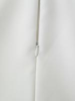 Up-minivestido blanco de encaje con cuello levantado para mujer, Vestidos elegantes de manga larga para fiesta, Vestidos clásicos calados para mujer - details 10