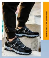 Zapatos de seguridad a prueba de perforaciones para hombre, zapatillas de trabajo de verano, zapatos de seguridad ligeros con punta de acero - details 17