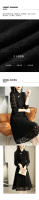 Estilo de encaje para mujer en primavera y otoño de 2025, nuevo vestido qipao chino de alta gama para mujer, LH - details 1