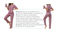 Conjunto de pijama de mujer con pantalones de manga corta, ropa de dormir con cinturilla en 5 colores - details 0