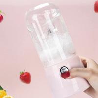 Exprimidor de Frutas Eléctrico Portátil Cortador, Batidora, Licuadora, Recargable por USB, Taza de Jugo, Botella para Viajes - details 3
