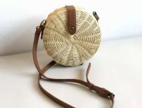 Bolsos al aire libre personalizados portátiles de las mujeres de la playa de Crossbody de la mano de la honda de los artículos vendedores calientes con la correa de hombro de la PU - details 6