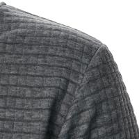 Cuadros de hombre, chaqueta con cremallera y cuello alto, nuevo estilo e - details 33