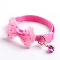 Collar de Mascotas Ajustable y Duradero Collar de Gato con Lazo Lindo Accesorio Suave para Cachorro - details 4