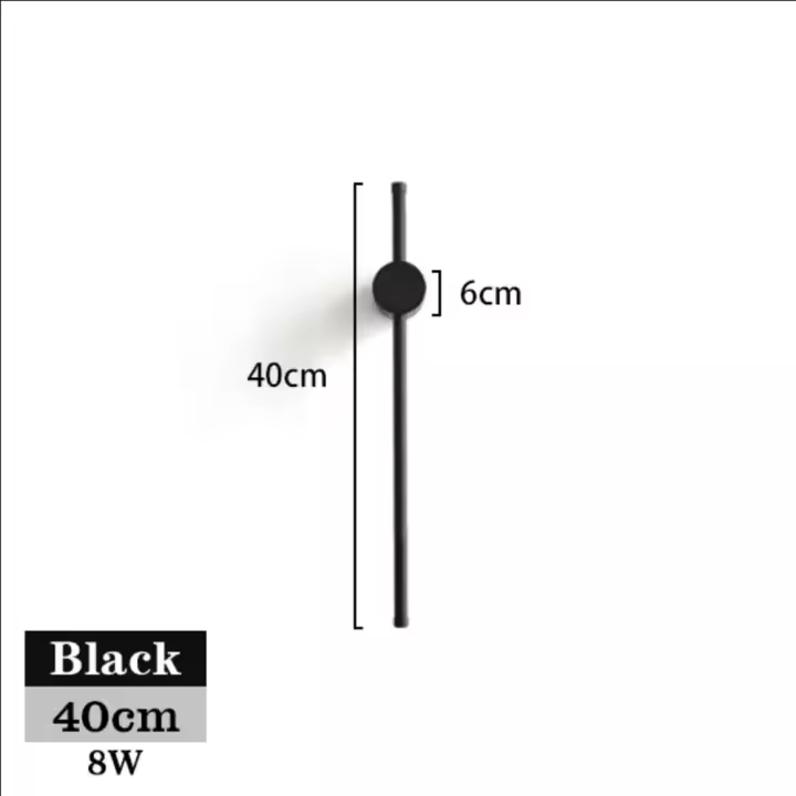 Parkson LED Lámpara de Pared Luz de Interior Moderna para Sala de Estar, Baño, Decoración de Cama - 1