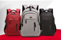 Mochila de negocios para ordenador USB recargable de gran capacidad para hombre, bolso escolar informal para estudiantes de secundaria - details 1