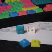Teclas de Material PBT con temática cortavientos, teclas DYE-SUB para teclado mecánico MX Switch, diseño de 23/129/64/68/87/96 - details 10