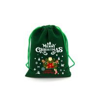 Bolsas de Terciopelo Navideñas Pequeñas 10pcs Bolsas de Dulces para Regalos - details 4