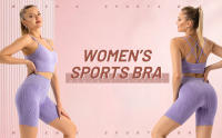Nvgtn-Sujetador sin costuras para mujer, Top de licra, elástico, transpirable, realce de pecho, ropa interior deportiva de ocio - details 0