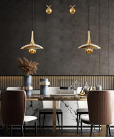 LEFAN-Lámpara de araña telescópica con polea, candelabro de elevación ajustable, diseño de personalidad para restaurante, Bauhaus Cafe - details 0