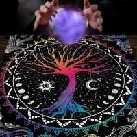 Decoración de brujería y astrología del Tarot del Árbol de la vida, papel tapiz de altar de adivinación de arte mágico de cartas de oráculo, 1 pieza - details 3