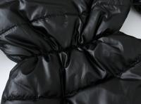 Manténgase abrigado y parece con estilo: chaqueta térmica con capucha para niña con acolchado alternativo de plumón para invierno - details 80