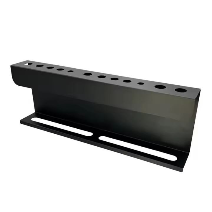 Soporte para brochas de coche, estante de almacenamiento para botellas de Spray, colgador de herramientas de limpieza automática, colgante de aleación - 1