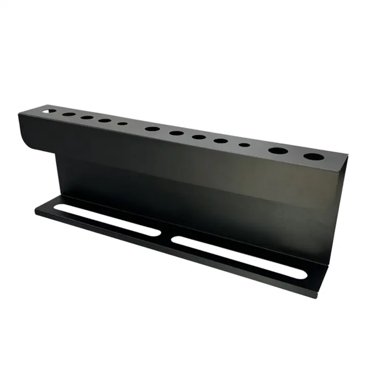 Soporte para brochas de coche, estante de almacenamiento para botellas de Spray, colgador de herramientas de limpieza automática, colgante de aleación - 1