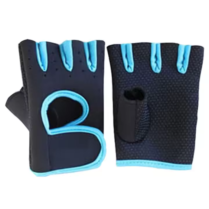 1 Pair Breathable Workout Weight Lifting Gym Fitness Exercise Cycling Gloves - 1