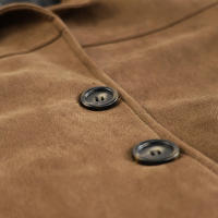 Chaqueta de cuero de manga larga con cuello atado, temperamento de moda, estilo de viaje, otoño e invierno, 2024 - details 23
