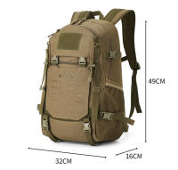 Mochila táctica de escalada, almacenamiento Molle grande, Camping, senderismo, viaje, bolsa deportiva, equipaje al aire libre, pesca, montañismo - details 1
