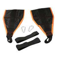 1 par de correas abdominales colgantes para Fitness, barra de tracción, bandas de asistencia para músculos abdominales, correas para levantar piernas y rodillas, cinturón de entrenamiento - details 8