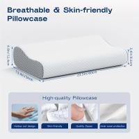 Almohada De Cuello De Espuma Viscoelástica Para Dormir, Almohada Ergonómica Para Cuello Y Hombros, Ortopédica Cervical - details 2