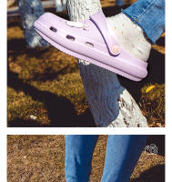 Zuecos de plataforma para mujer, zapatos de jardín al aire libre, sandalias de piscina, chanclas de baño, sandalias de playa - details 19
