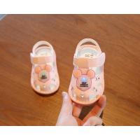 2025 nuevas sandalias antideslizantes con suela blanda, Baotou hombres y mujeres, sandalias flash, zapatos para bebés. - details 22
