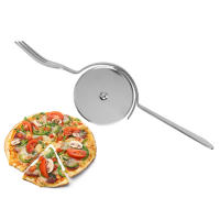 Cuchillo de Pizza de una rueda para el hogar, accesorio de apoyo de cocina, apto para lavavajillas, buen agarre - details 0