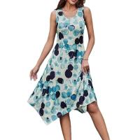 Vestido de verano sin mangas para mujer, vestidos estampados a la moda - details 5