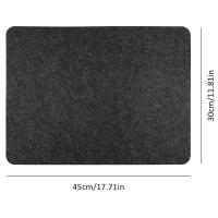 Alfombrilla resistente al calor para freidora de aire, Protector de calor antideslizante, almohadillas calientes de cocina para licuadora, 3 piezas - details 1