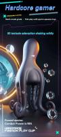 Leten estimulador de glande masculino juguete sexual masturbador entrenamiento vibrador Stroker entrenador placer prolongado retrasar la eyaculación - details 0