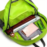 1pc Mochila Plegable para Viajes, Mochilas Ligeras para Mujeres, Bolsa Deportiva Portátil de Gran Capacidad para Hombres para Senderismo, Camping, Montañismo, Bolso de Mano de Gran Capacidad, Regalos de Navidad, Halloween y Acción de Gracias - details 3