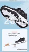 Zapatos deportivos informales para hombre de talla grande, de alta calidad, transpirables, parte superior de cuero de fibra ultrafina, suela elástica, cómodos - details 7