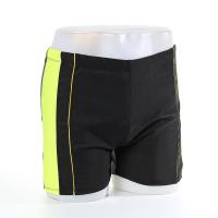Pantalones cortos de playa holgados para hombre, bañadores térmicos simples negros de gran tamaño con ángulo plano, ropa deportiva informal, ropa de playa - details 5