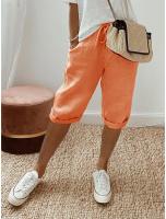 Pantalones Casuales de Verano de Algodón Lino Pantalones Cortos de Moda Callejera para Mujeres - details 5