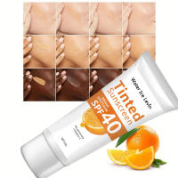 Protector solar naranja, loción protectora solar, crema para el cuidado de la piel, protector solar, blanqueamiento, crema hidratante facial, control de aceite antienvejecimiento - details 5