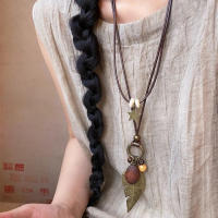 Lindo collar con colgante de perro con globo de frijol rojo para mujer 2025 nuevos accesorios de cadena de suéter de gama alta de primavera y verano - details 18