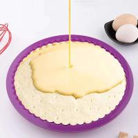 Molde de Pizza de Silicona de Alta Temperatura Liberación Fácil 26cm Accesorios de Pastelería para Herramientas de Cocina - details 2