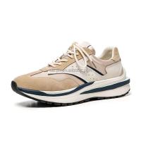 Nueva plataforma de alta calidad Nk, marca de moda para hombres, logotipo famoso, zapatos deportivos juveniles para correr de cuero - details 0