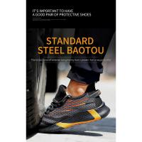 Zapatos de seguridad para el trabajo para hombre, zapatillas de trabajo antipinchazos, zapatos de trabajo indestructibles para hombre, botas ligeras para hombre, botas de seguridad - details 7