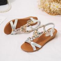 Sandalias de tacón de cuña de verano para mujer - details 4
