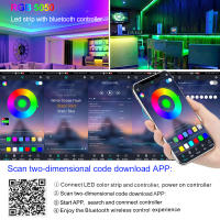 GAHADA Luces de Tira LED RGB Control Bluetooth Wifi Cinta de Diodo Flexible - details 9